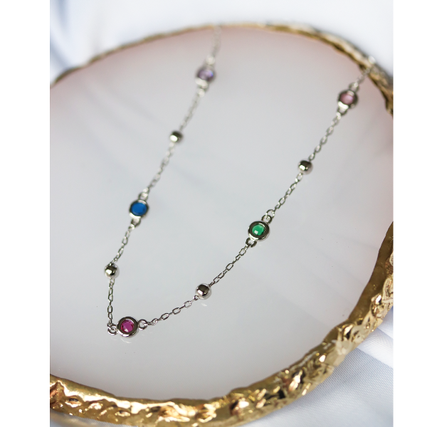 Komplet biżuterii srebrnej 925 –...