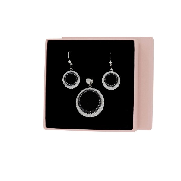 Komplet biżuterii srebrnej 925 –...