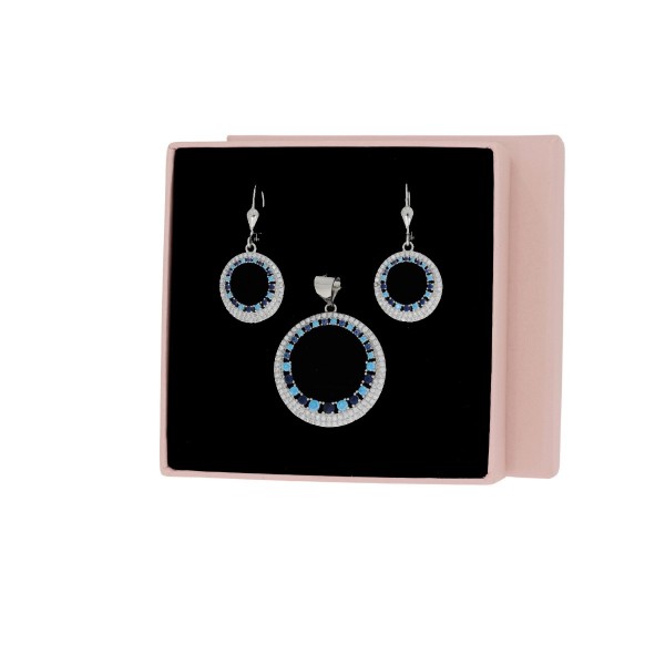 Komplet biżuterii srebrnej 925 –...