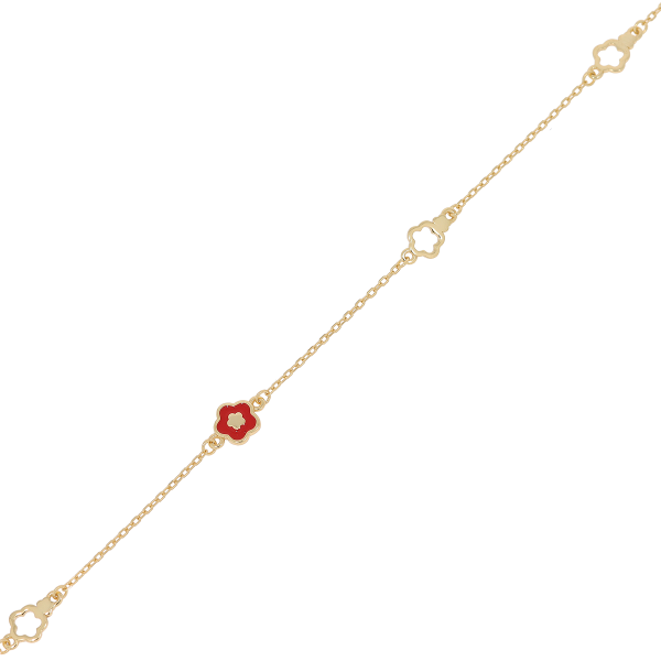 Bransoletka celebrytka pozłacana 925...