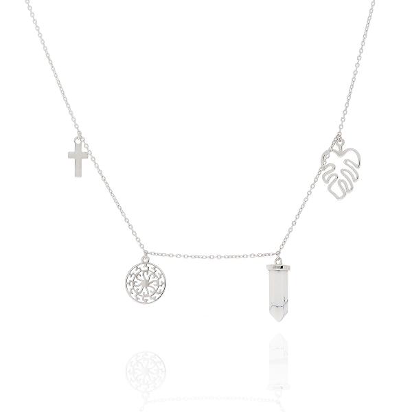 Naszyjnik celebrytka srebrna 925 z...